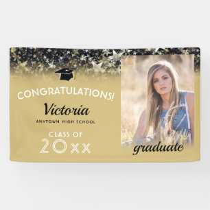 Congratulations 2026 Graduate Gold Photo Banner