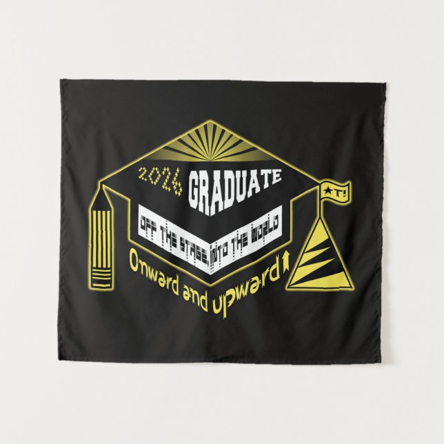 Congratulations, 2026 Graduate! Tapestry (Front (Horizontal))