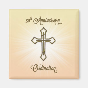 Congratulations 50th Ordination Anniversary Magnet