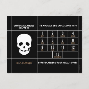 Congratulations 65 Postcard