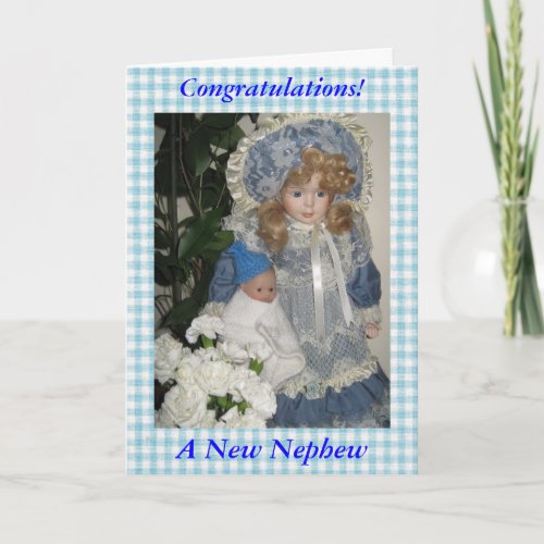 Congratulations a New Nephew Card