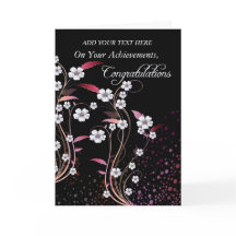 Congratulations / Achievement  Flourish Of Pansies