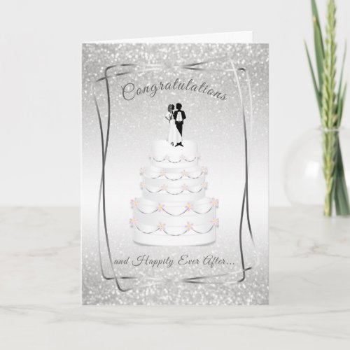 Congratulations and Happily Ever After Card