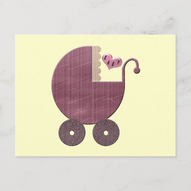 Congratulations and New Baby Girl Greeting Cards (Front)