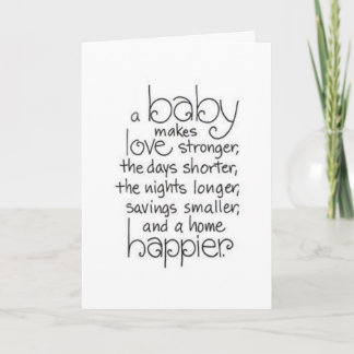 CONGRATULATIONS AND SO HAPPY FOR YOU AND BABY CARD