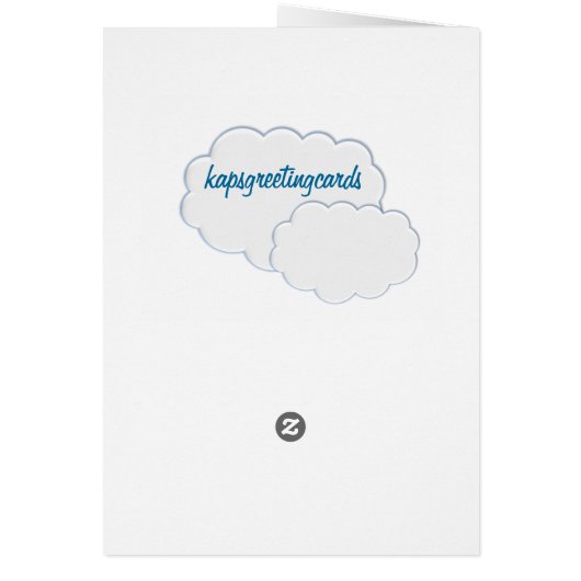 Congratulations Baby Boy Card (Back)