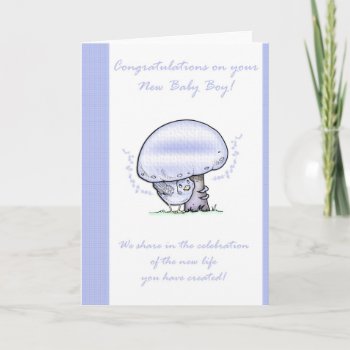 Congratulations Baby Boy Card  New Baby Card by moonlake at Zazzle