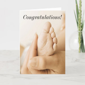 Congratulations! Baby Card