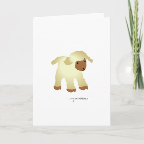 Congratulations_Baptism Greeting Card