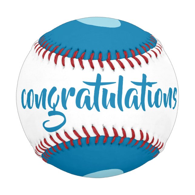 congratulations baseball by dalDesignNZ (Back)