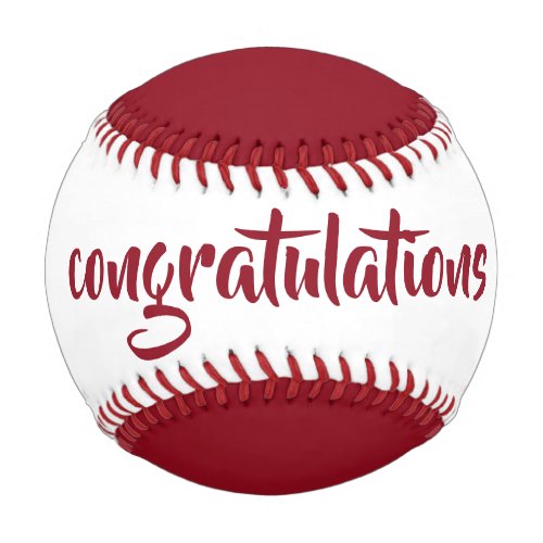 congratulations baseball by dalDesignNZ