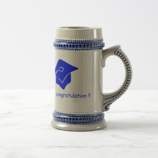Congratulations Beer Stein