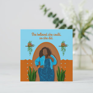 Congratulations Black Woman She Believed She Could