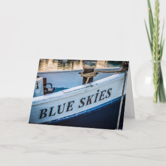 Congratulations - Blue Skies Card