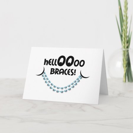 Congratulations Braces - Hello Braces Smile Card