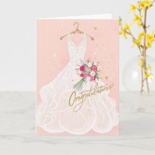 Congratulations Bridal Shower Greeting Card