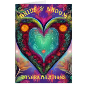 CONGRATULATIONS BRIDE AND GROOM