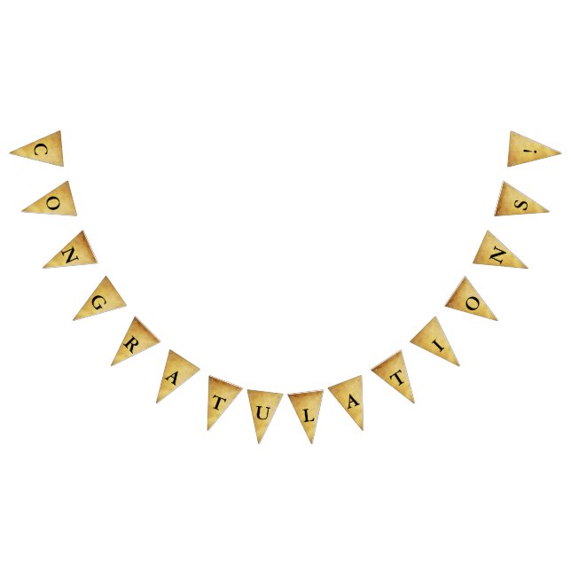 CONGRATULATIONS BUNTING FLAGS (All)