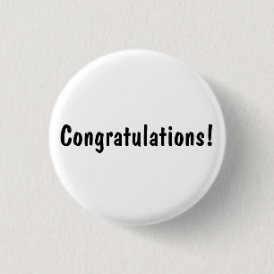 Congratulations! Button