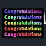 Congratulations Card<br><div class="desc">Congratulations</div>
