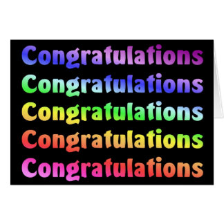 Congratulations Card