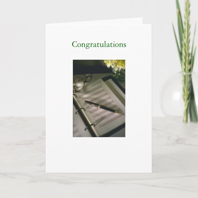 Congratulations Card (Front)