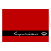 Congratulations Card (Front Horizontal)