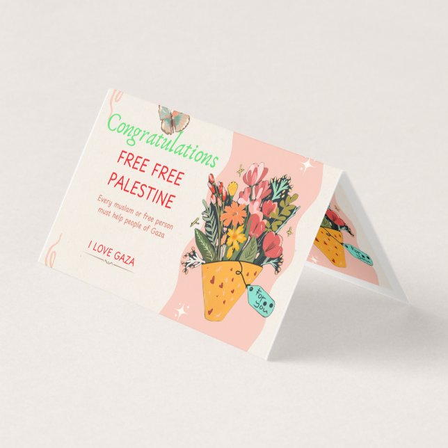 Congratulations card (Front)