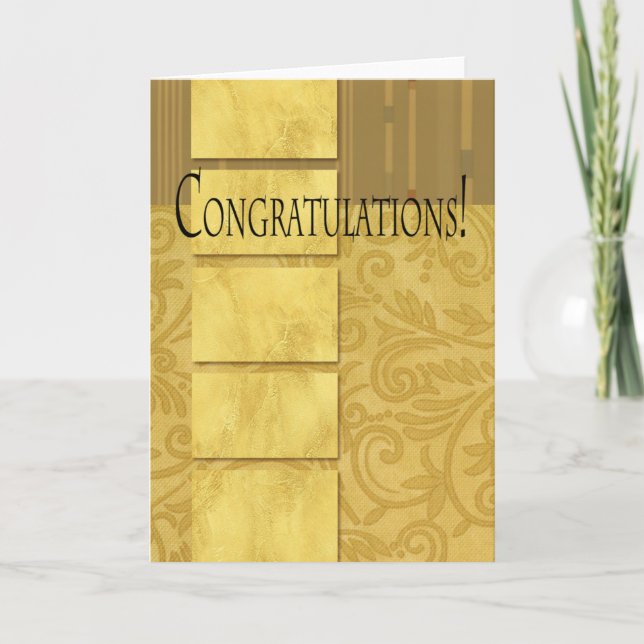 Congratulations Card (Front)