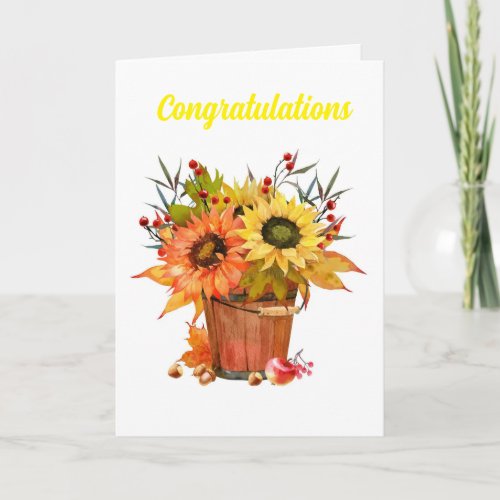 CONGRATULATIONS CARD