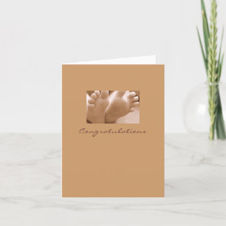 Congratulations. Card