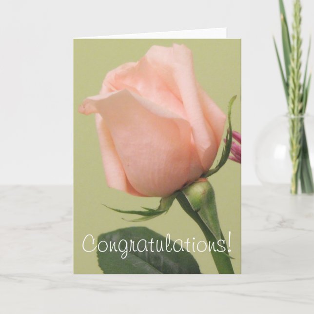 Congratulations! Card (Front)