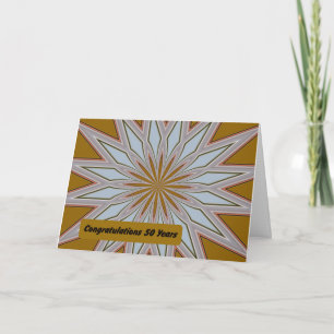 Congratulations Card, 50 Years in Business Card
