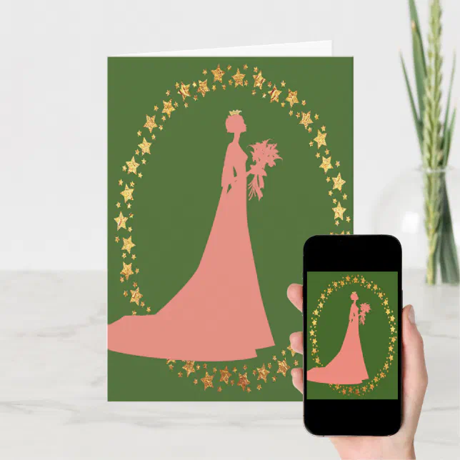 Congratulations Card For Beauty Pageant Win Zazzle