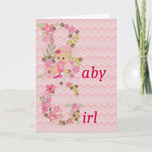 Congratulations Card for New Baby Girl