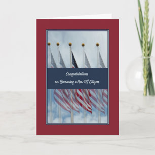 Congratulations Card for New US Citizen