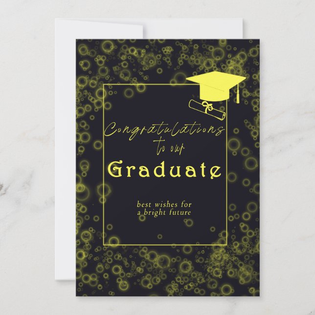 congratulations cards for graduate  (Front)