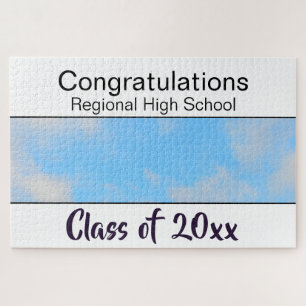 Congratulations Class of 2022 Photo Template Jigsaw Puzzle
