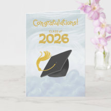 Congratulations Class of 2026 Black Graduation Cap