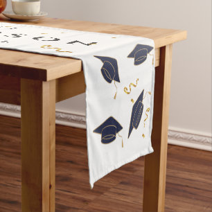 Congratulations Class of 2026 Graduation Party Short Table Runner