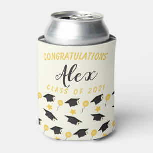 Congratulations Class Of Graduate Customize Name Can Cooler