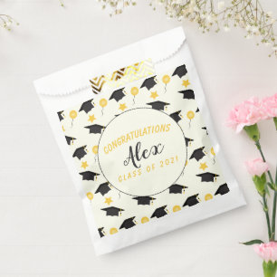 Congratulations Class Of Graduate Customize Name Favor Bag