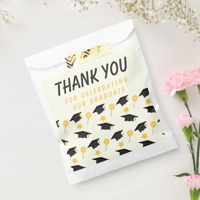 Congratulations Class Of Graduate Customize Name   Favor Bag (Sealed)