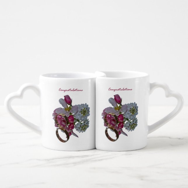 Congratulations Coffee Mug Set (Front Nesting)