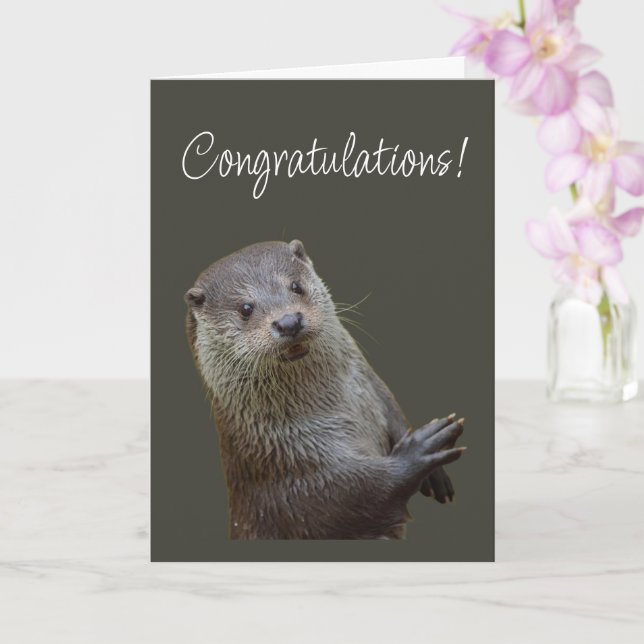 Congratulations Couldn't Be Happier for You! Card (Orchid)