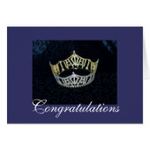 Congratulations Crown Card (Front Horizontal)