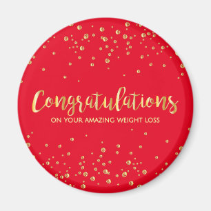 Congratulations Diet Weight Loss Encouragement Magnet