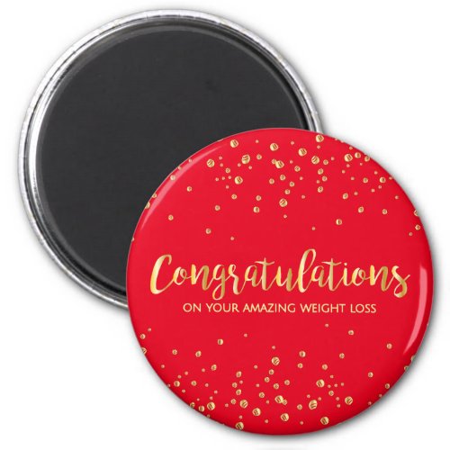 Congratulations Diet Weight Loss Encouragement Magnet