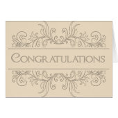 Congratulations Engraved Deco (Front Horizontal)