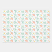 Congratulations Floral Wrapping Paper Sheets  (Front 2)